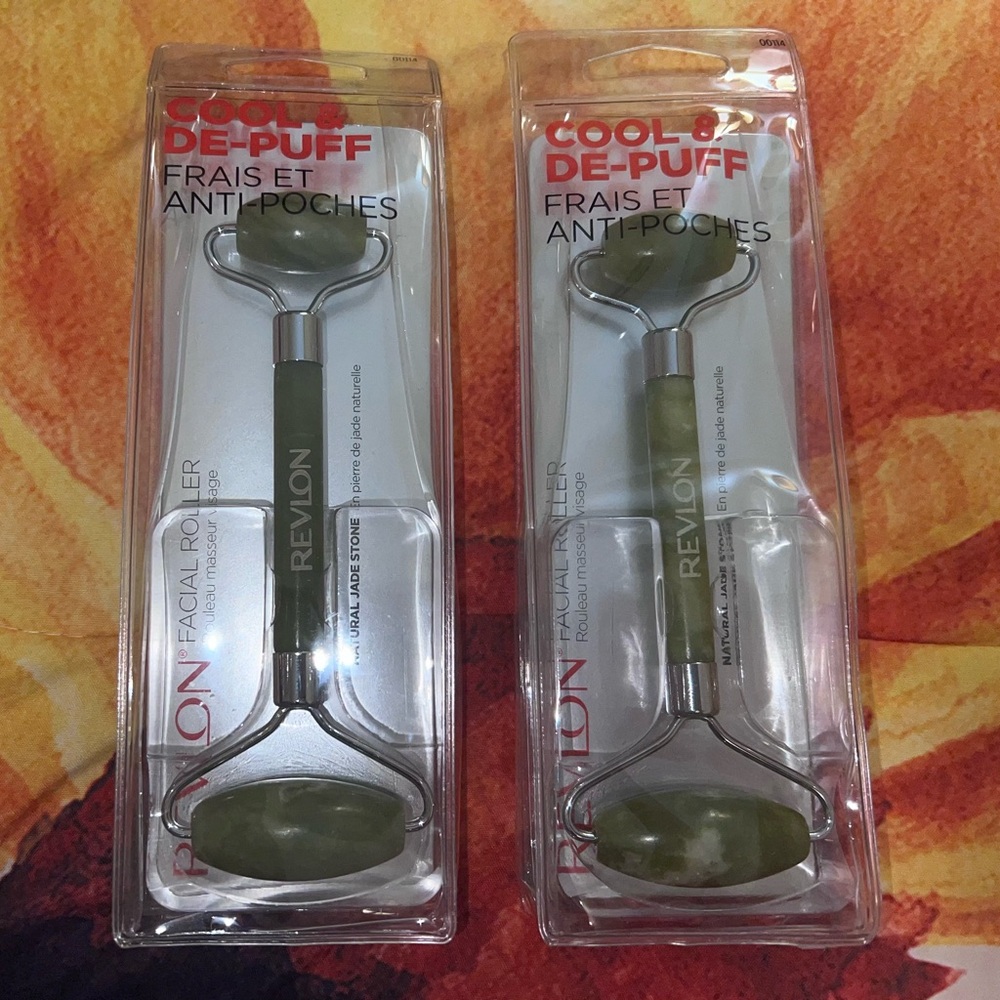 Revlon Jade Green Facial Roller Set